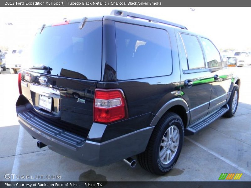 Tuxedo Black Metallic / Charcoal Black/Silver Smoke 2012 Ford Expedition XLT Sport