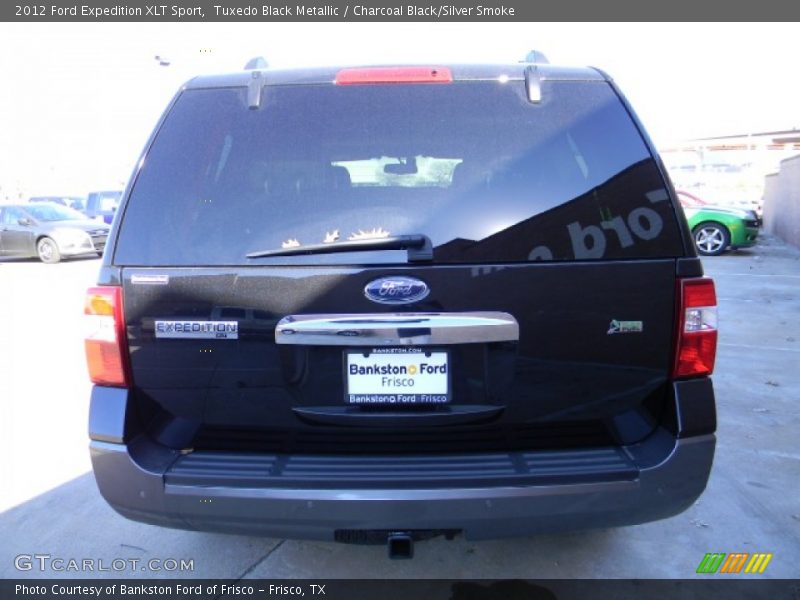 Tuxedo Black Metallic / Charcoal Black/Silver Smoke 2012 Ford Expedition XLT Sport