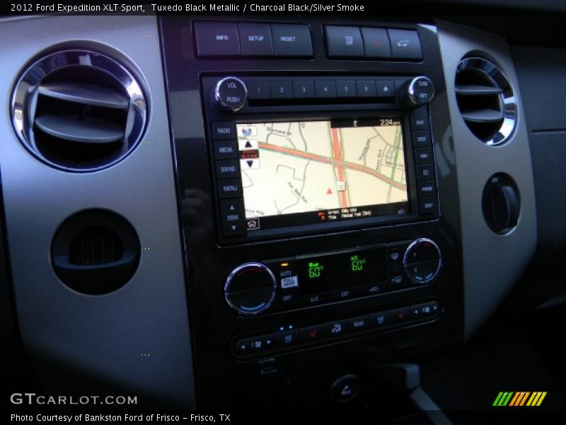 Tuxedo Black Metallic / Charcoal Black/Silver Smoke 2012 Ford Expedition XLT Sport