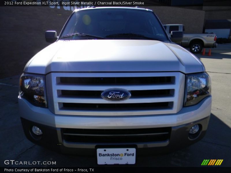 Ingot Silver Metallic / Charcoal Black/Silver Smoke 2012 Ford Expedition XLT Sport