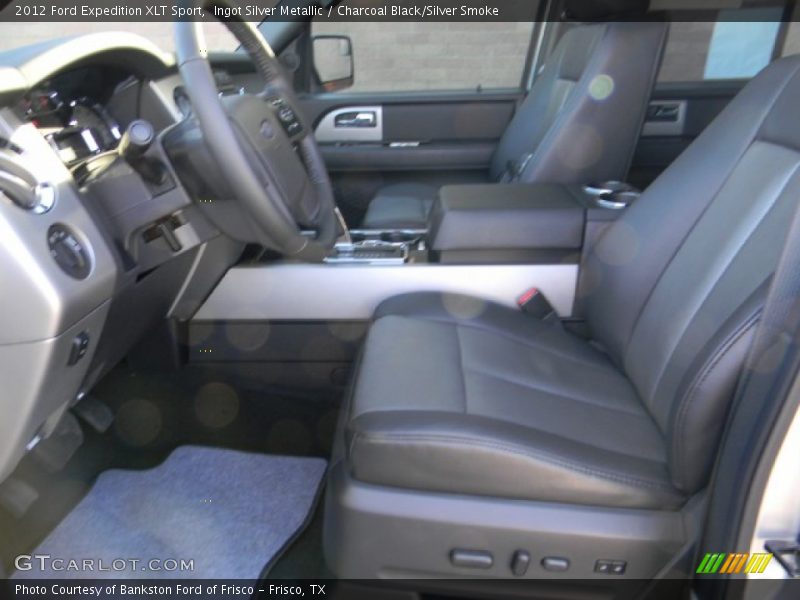Ingot Silver Metallic / Charcoal Black/Silver Smoke 2012 Ford Expedition XLT Sport