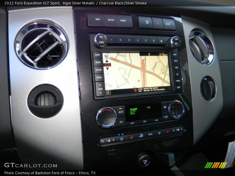 Ingot Silver Metallic / Charcoal Black/Silver Smoke 2012 Ford Expedition XLT Sport