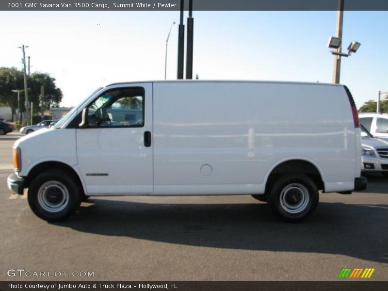 Summit White / Pewter 2001 GMC Savana Van 3500 Cargo