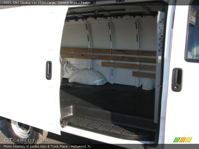 Summit White / Pewter 2001 GMC Savana Van 3500 Cargo