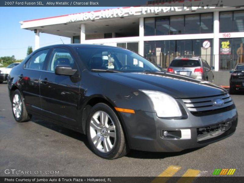 Alloy Metallic / Charcoal Black 2007 Ford Fusion SEL