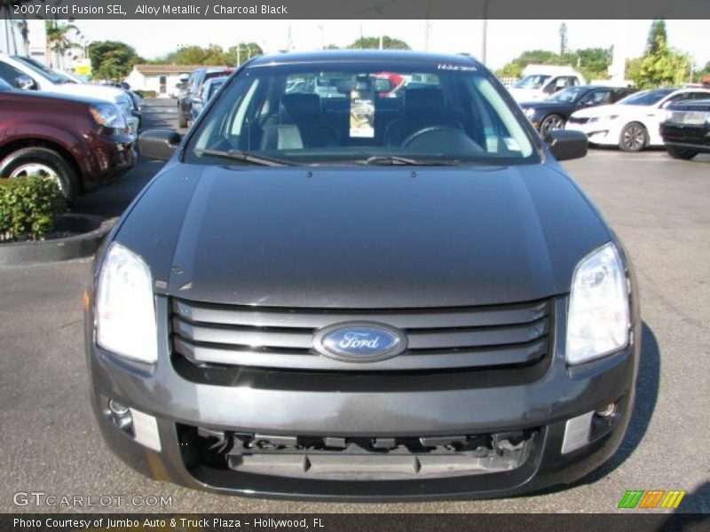 Alloy Metallic / Charcoal Black 2007 Ford Fusion SEL