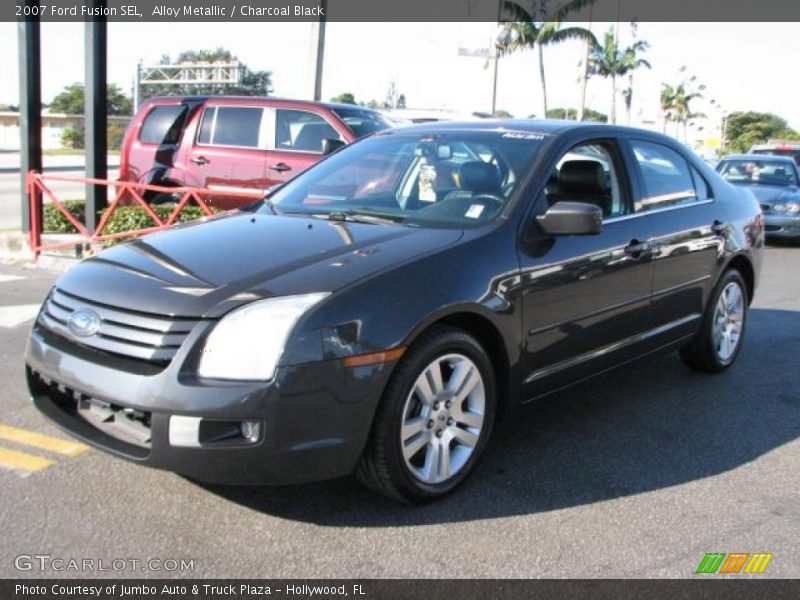 Alloy Metallic / Charcoal Black 2007 Ford Fusion SEL