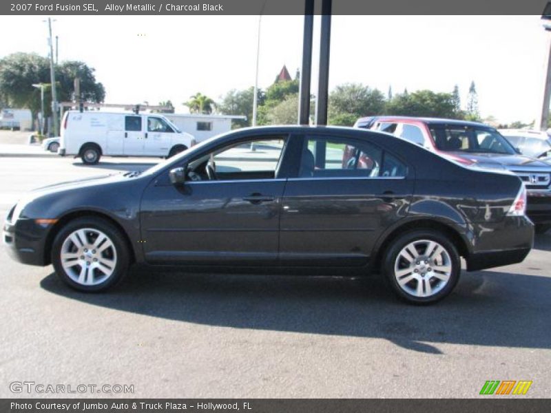 Alloy Metallic / Charcoal Black 2007 Ford Fusion SEL