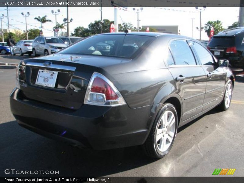 Alloy Metallic / Charcoal Black 2007 Ford Fusion SEL