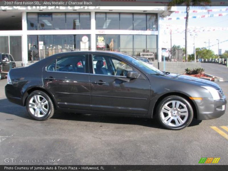 Alloy Metallic / Charcoal Black 2007 Ford Fusion SEL