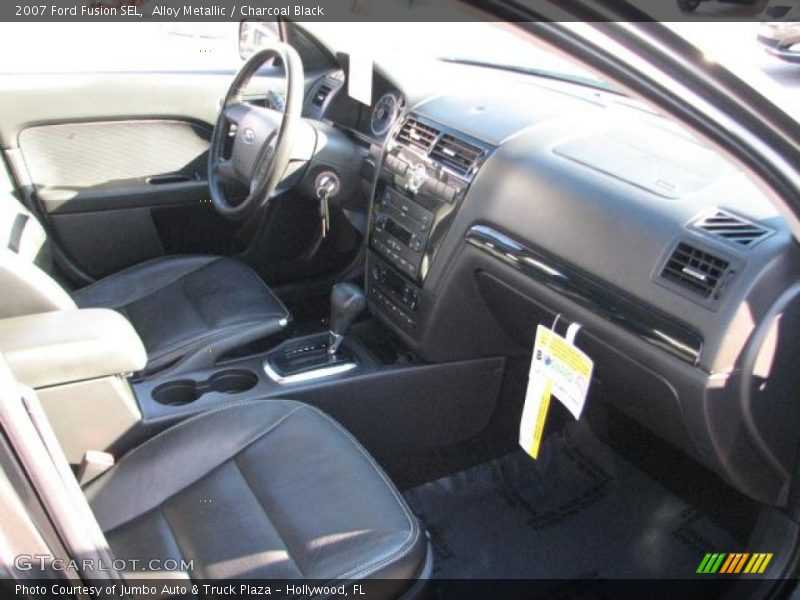 Alloy Metallic / Charcoal Black 2007 Ford Fusion SEL
