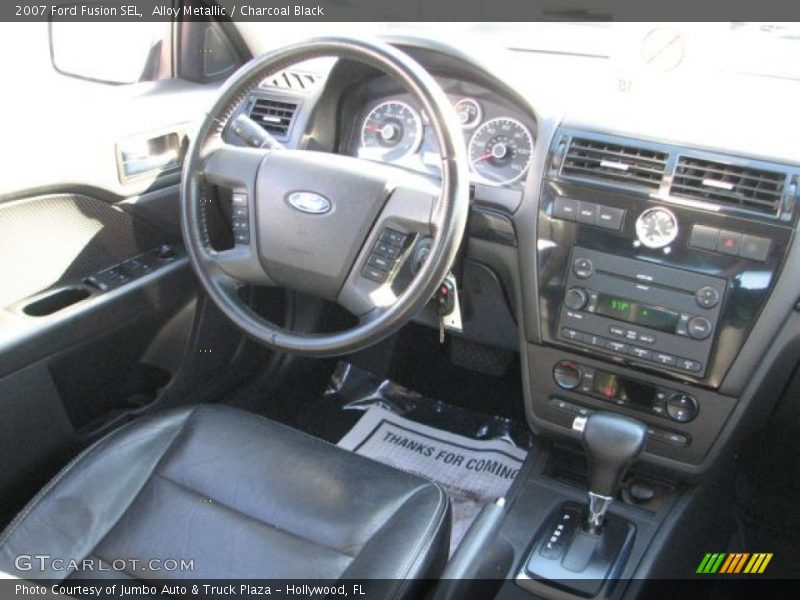 Alloy Metallic / Charcoal Black 2007 Ford Fusion SEL