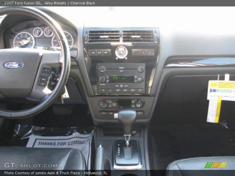 Alloy Metallic / Charcoal Black 2007 Ford Fusion SEL