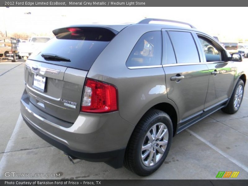 Mineral Grey Metallic / Medium Light Stone 2012 Ford Edge Limited EcoBoost