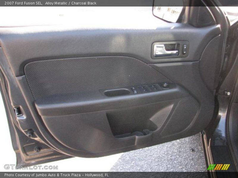 Alloy Metallic / Charcoal Black 2007 Ford Fusion SEL