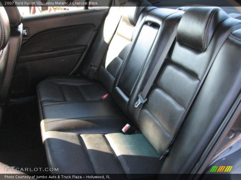 Alloy Metallic / Charcoal Black 2007 Ford Fusion SEL
