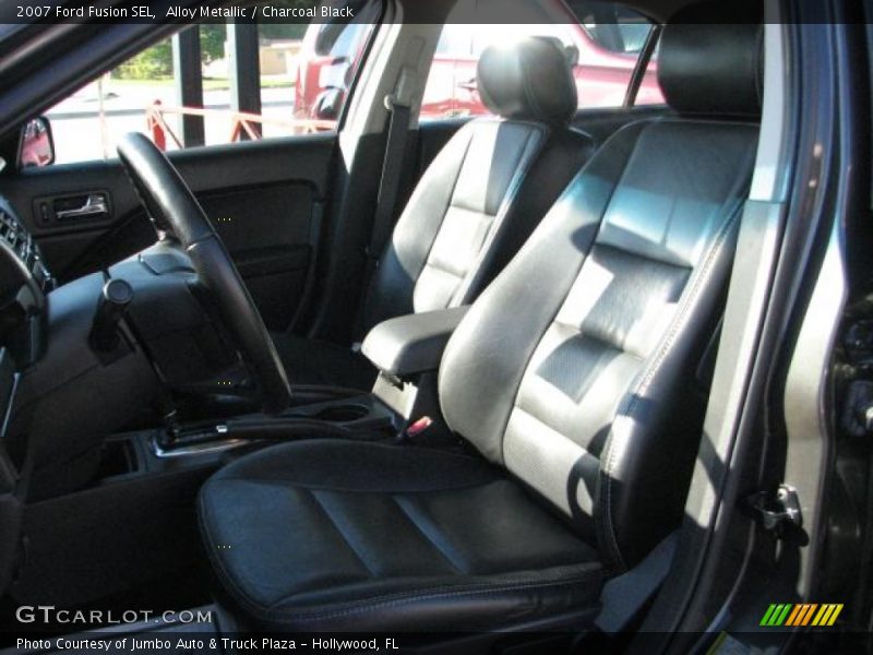 Alloy Metallic / Charcoal Black 2007 Ford Fusion SEL