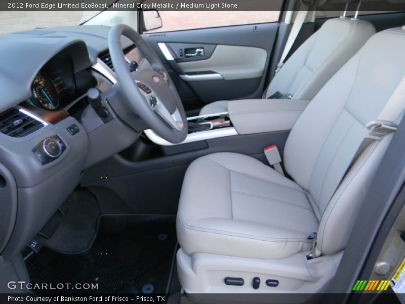 Mineral Grey Metallic / Medium Light Stone 2012 Ford Edge Limited EcoBoost