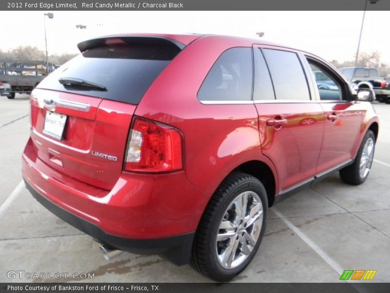 Red Candy Metallic / Charcoal Black 2012 Ford Edge Limited