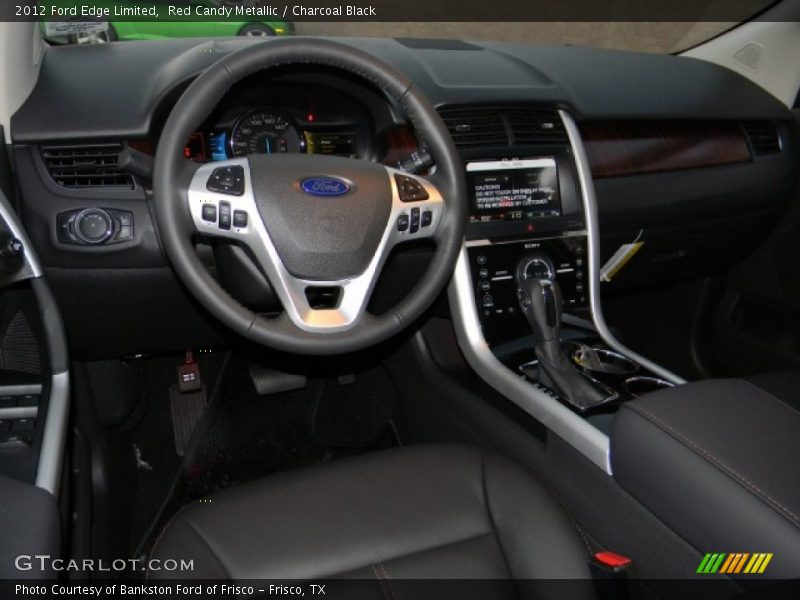 Red Candy Metallic / Charcoal Black 2012 Ford Edge Limited