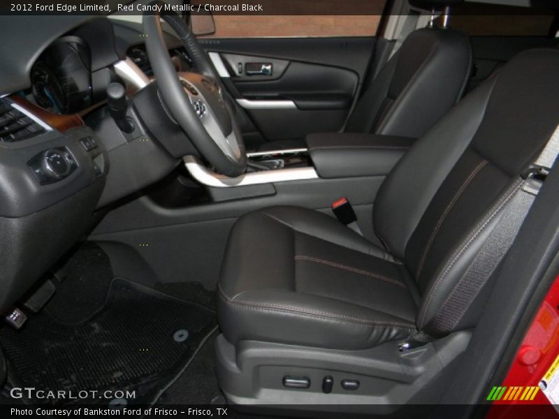 Red Candy Metallic / Charcoal Black 2012 Ford Edge Limited