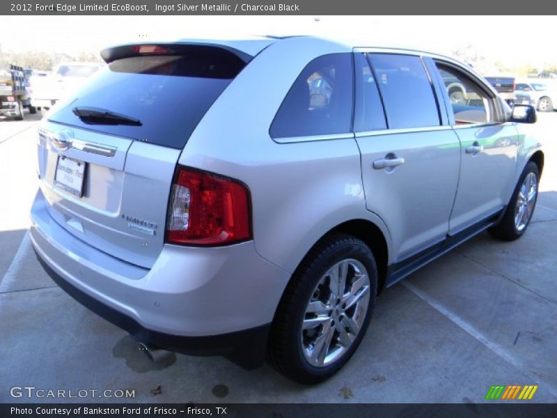 Ingot Silver Metallic / Charcoal Black 2012 Ford Edge Limited EcoBoost