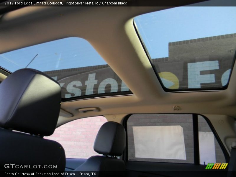 Ingot Silver Metallic / Charcoal Black 2012 Ford Edge Limited EcoBoost