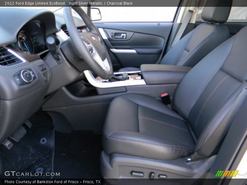 Ingot Silver Metallic / Charcoal Black 2012 Ford Edge Limited EcoBoost