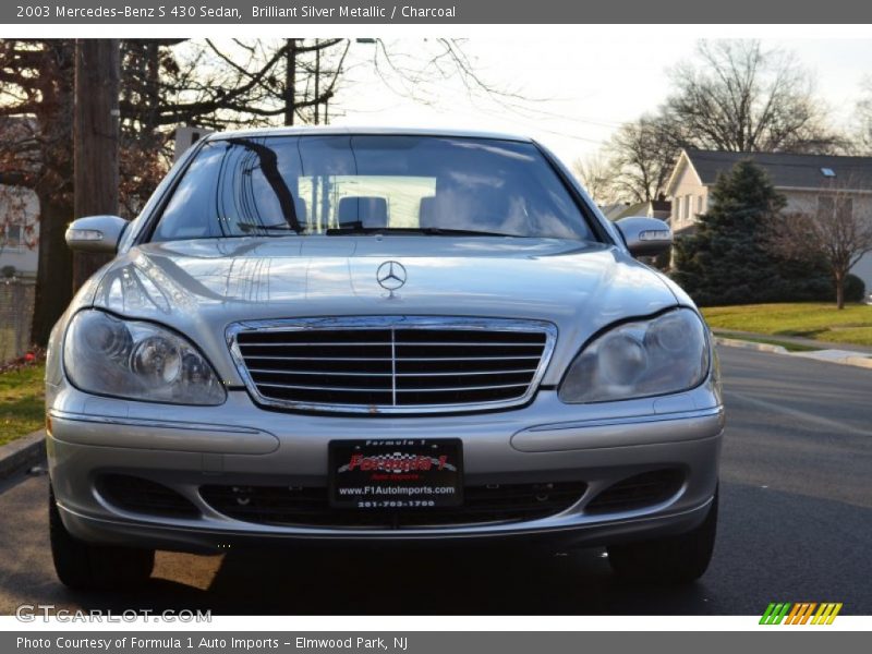 Brilliant Silver Metallic / Charcoal 2003 Mercedes-Benz S 430 Sedan