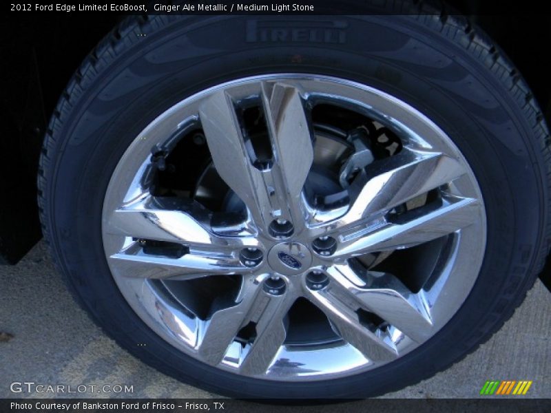 Ginger Ale Metallic / Medium Light Stone 2012 Ford Edge Limited EcoBoost