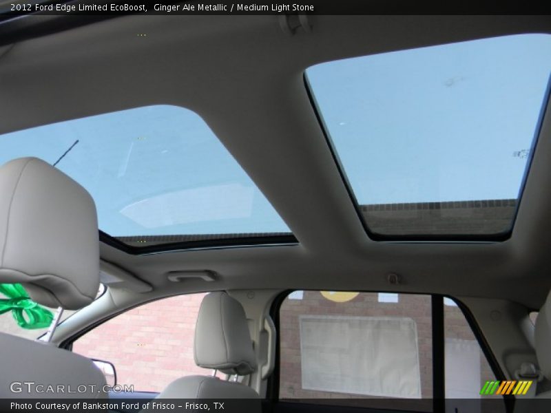 Ginger Ale Metallic / Medium Light Stone 2012 Ford Edge Limited EcoBoost