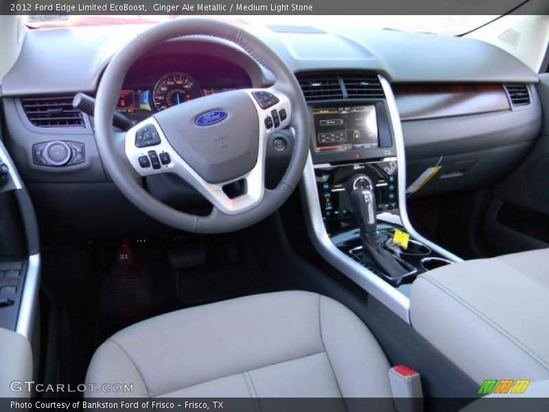 Ginger Ale Metallic / Medium Light Stone 2012 Ford Edge Limited EcoBoost