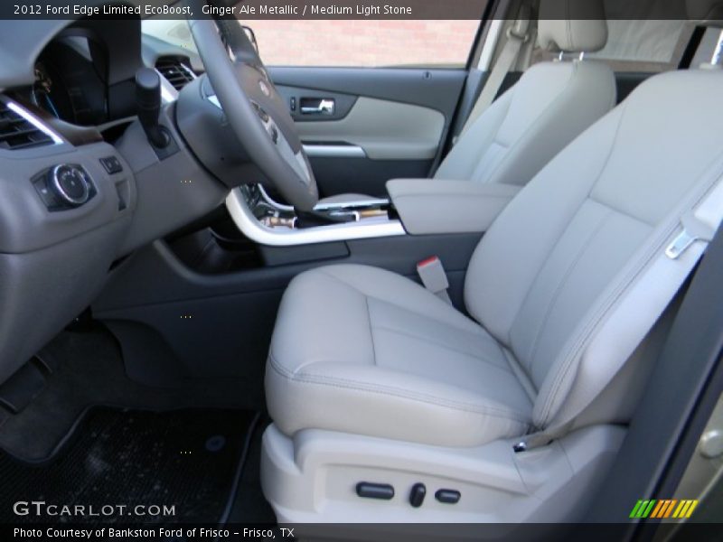 Ginger Ale Metallic / Medium Light Stone 2012 Ford Edge Limited EcoBoost