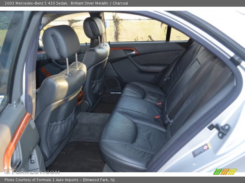 Brilliant Silver Metallic / Charcoal 2003 Mercedes-Benz S 430 Sedan