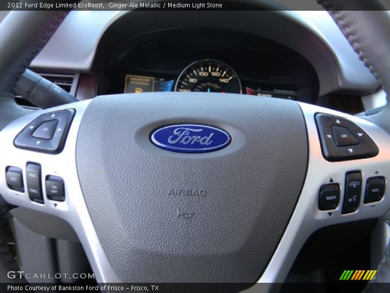 Ginger Ale Metallic / Medium Light Stone 2012 Ford Edge Limited EcoBoost