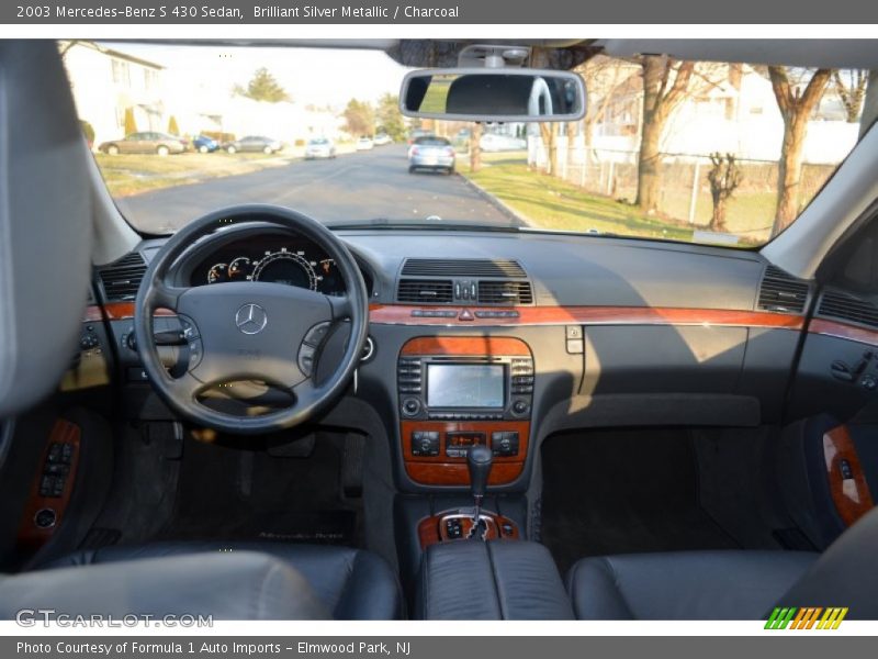 Brilliant Silver Metallic / Charcoal 2003 Mercedes-Benz S 430 Sedan