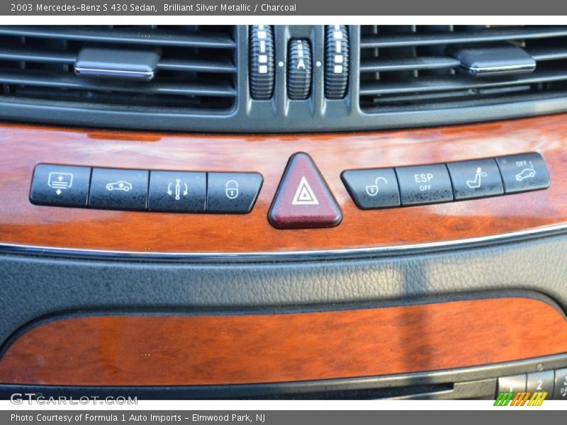 Brilliant Silver Metallic / Charcoal 2003 Mercedes-Benz S 430 Sedan