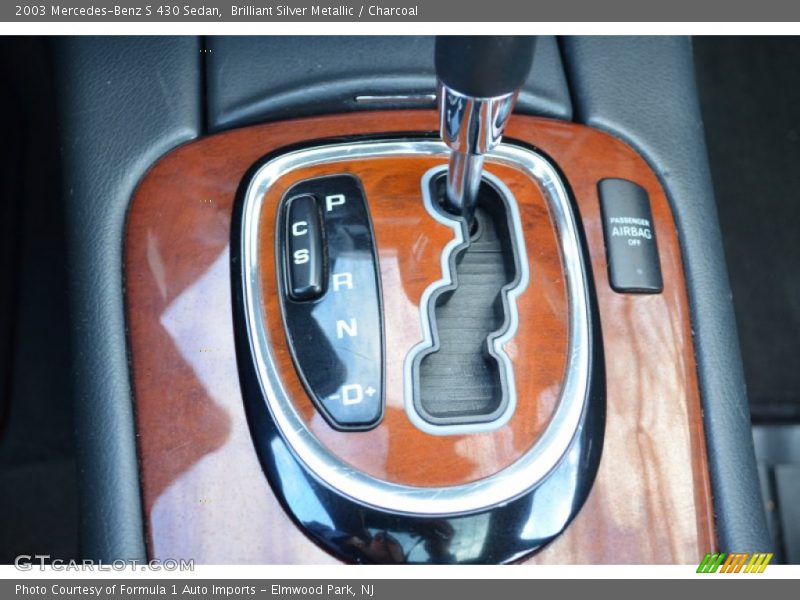 Brilliant Silver Metallic / Charcoal 2003 Mercedes-Benz S 430 Sedan