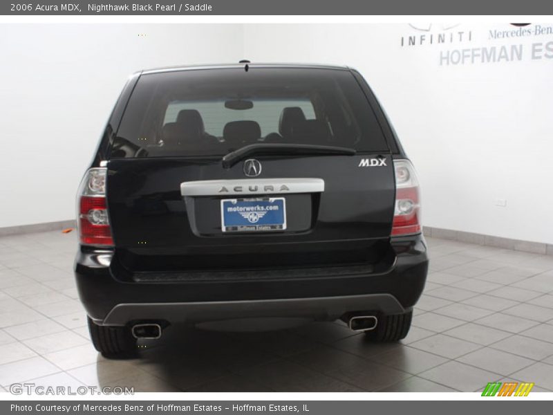 Nighthawk Black Pearl / Saddle 2006 Acura MDX
