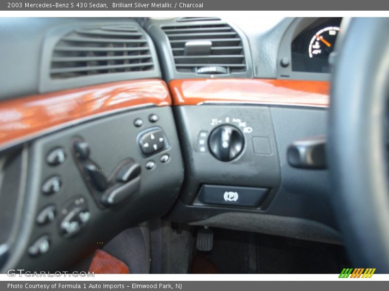 Brilliant Silver Metallic / Charcoal 2003 Mercedes-Benz S 430 Sedan