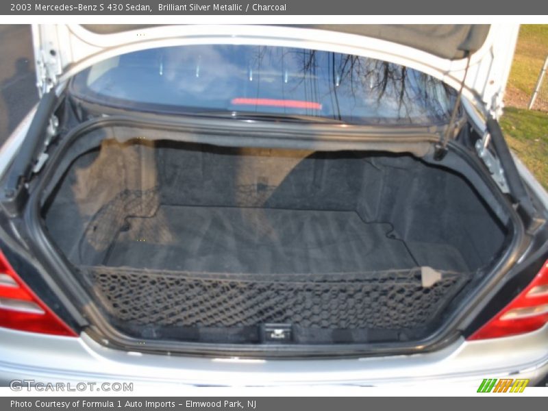 Brilliant Silver Metallic / Charcoal 2003 Mercedes-Benz S 430 Sedan