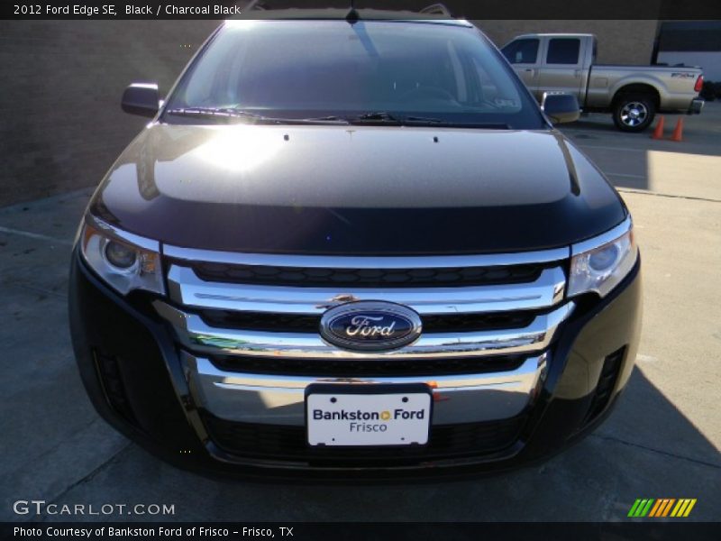 Black / Charcoal Black 2012 Ford Edge SE