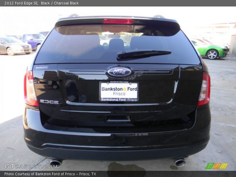 Black / Charcoal Black 2012 Ford Edge SE