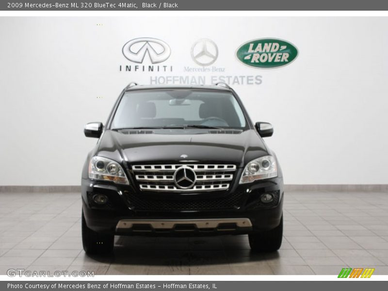 Black / Black 2009 Mercedes-Benz ML 320 BlueTec 4Matic