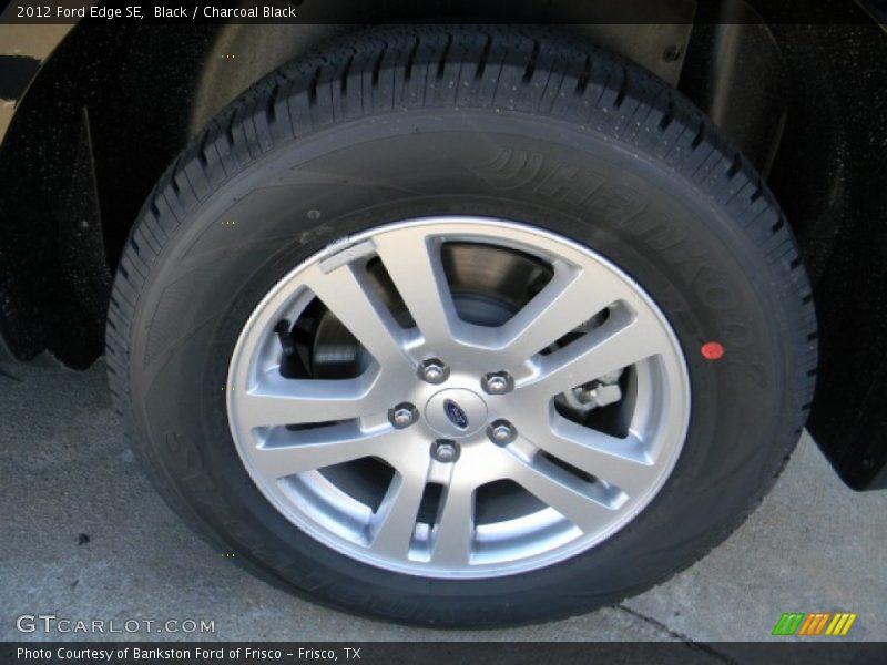 Black / Charcoal Black 2012 Ford Edge SE