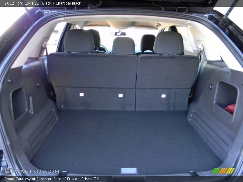 Black / Charcoal Black 2012 Ford Edge SE