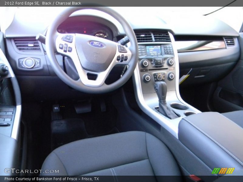 Black / Charcoal Black 2012 Ford Edge SE