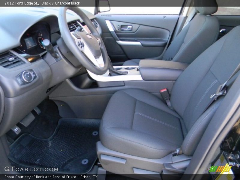Black / Charcoal Black 2012 Ford Edge SE