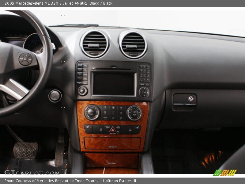 Black / Black 2009 Mercedes-Benz ML 320 BlueTec 4Matic