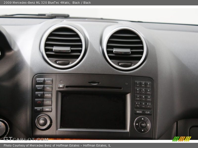 Black / Black 2009 Mercedes-Benz ML 320 BlueTec 4Matic